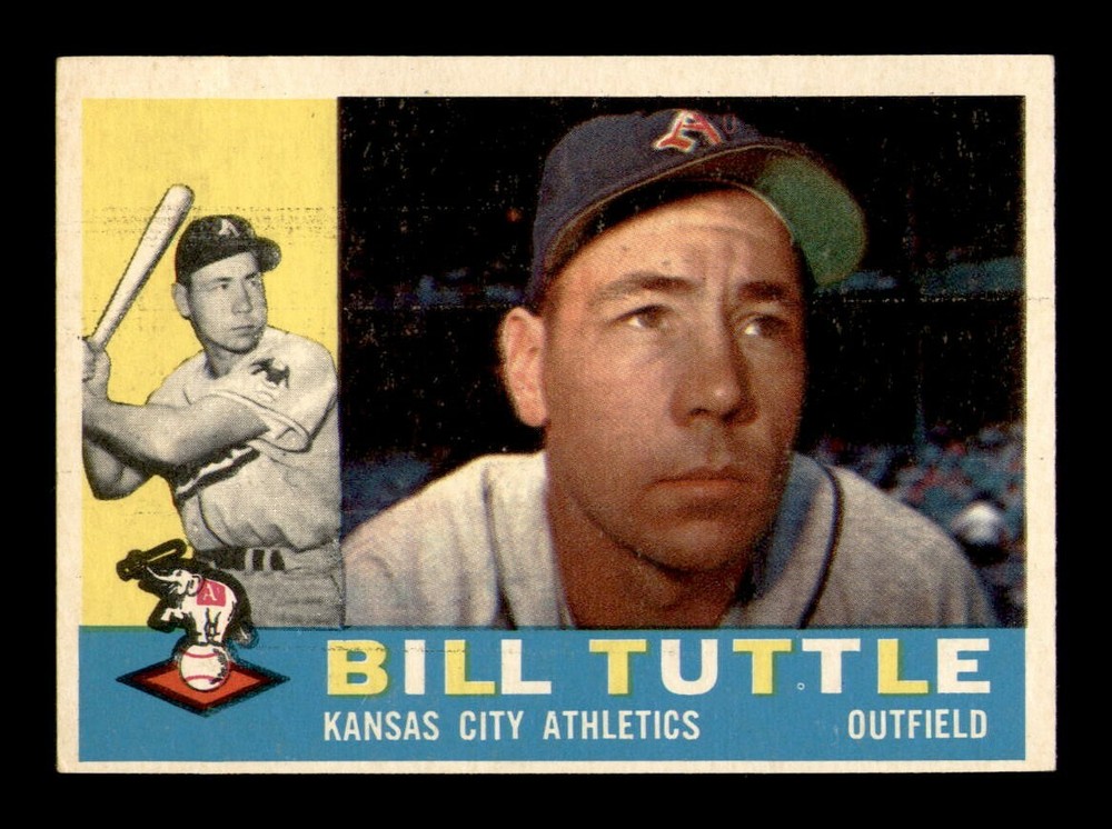1960 Topps #367 Bill Tuttle EX-MT Vintage Baseball Card OBGcards