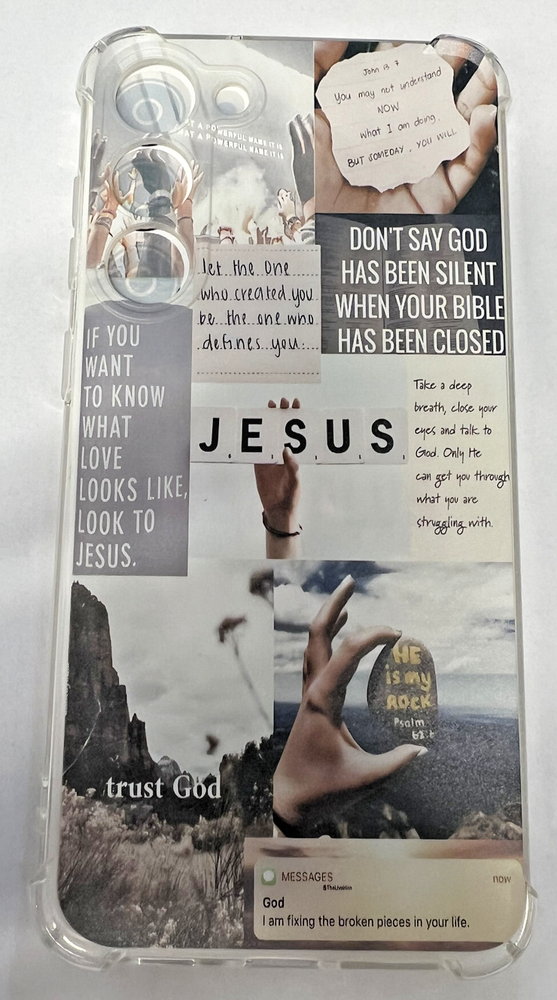 Jesus Phone Case for Samsung Galaxy S23 Plus (LSX) God Psalms Quotes God Bible