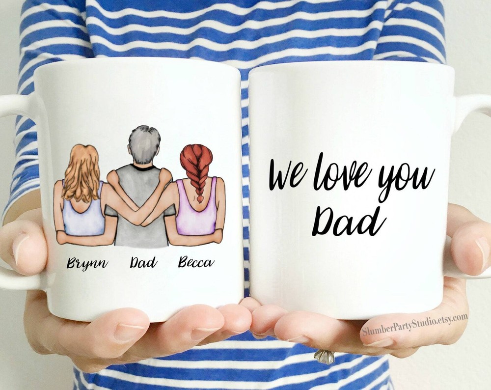 Personalized Dad Mug Personalized Gifts For Dad Custom Mug For Dad Dad Gifts