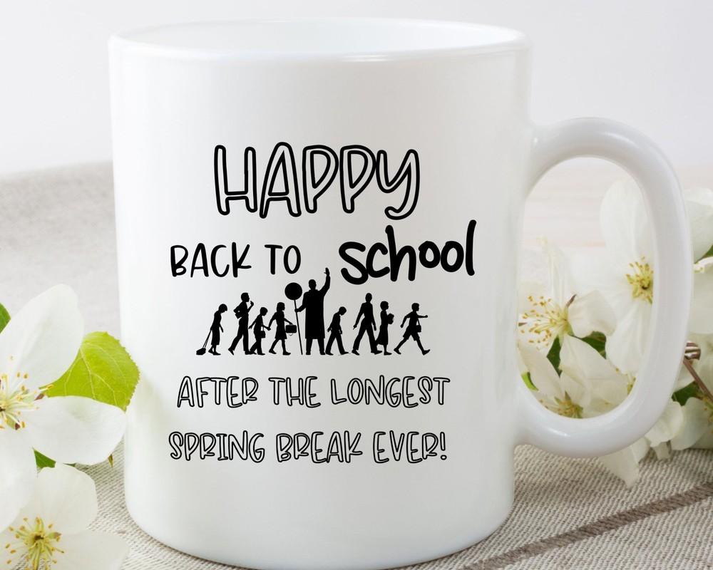 Pandemic Back To School Mug Teacher Mug Teacher Gift - White Coffee Mug