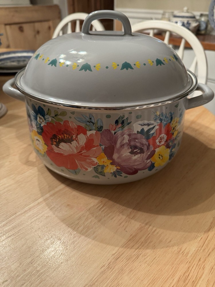 Pioneer Woman Sweet Romance Never Used Large Stock Pot