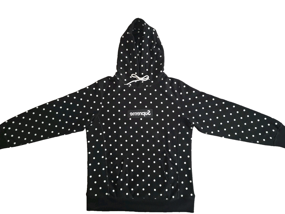 Supreme x comme des garcons hoodie L