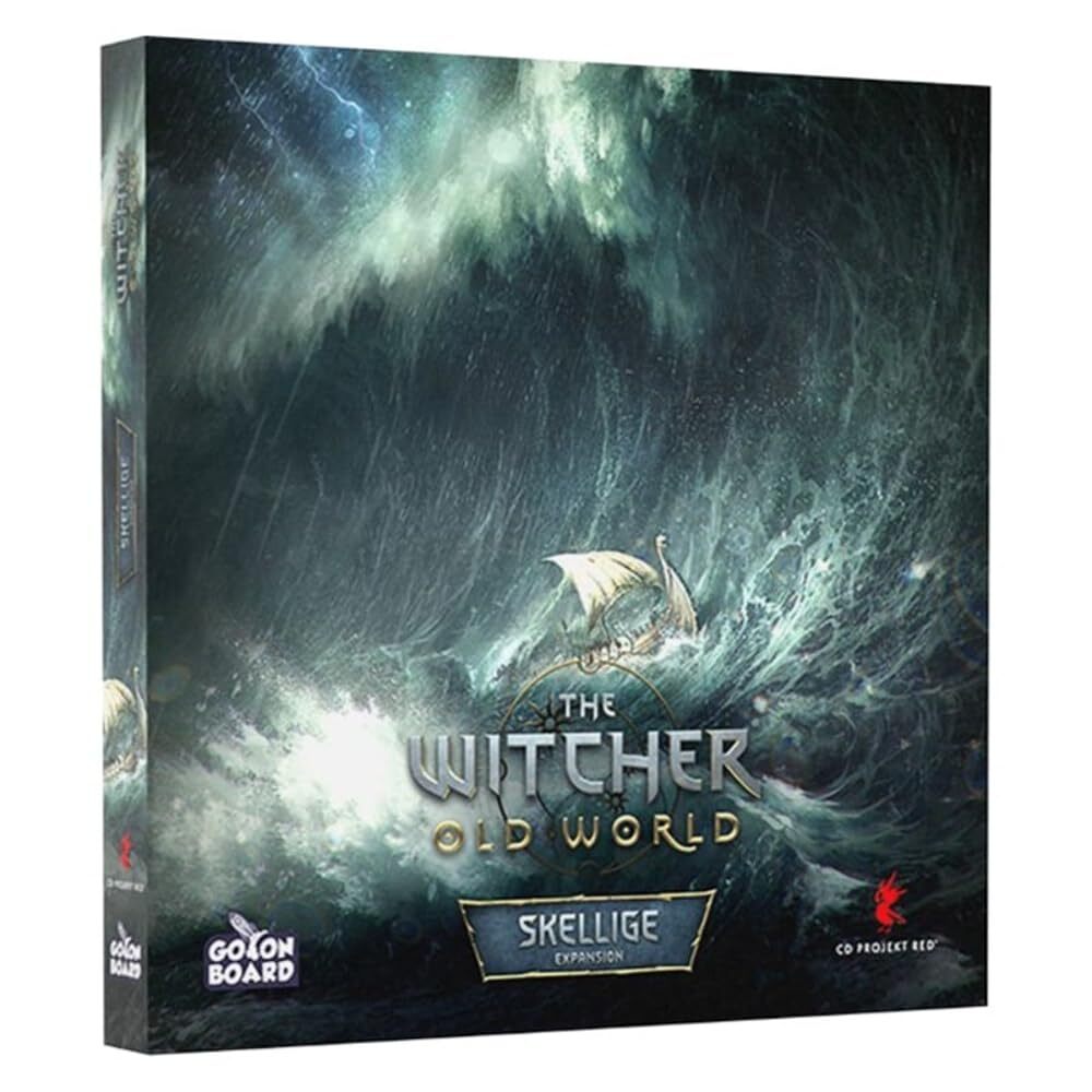 The Witcher Old World Skellige Hunt Juego de Mesa Expansión - Explora Nuevas Ubicaciones...