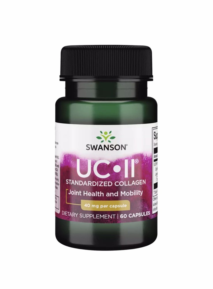 Swanson UC-II Standardized Collagen Supplement 40mg 60 Caps