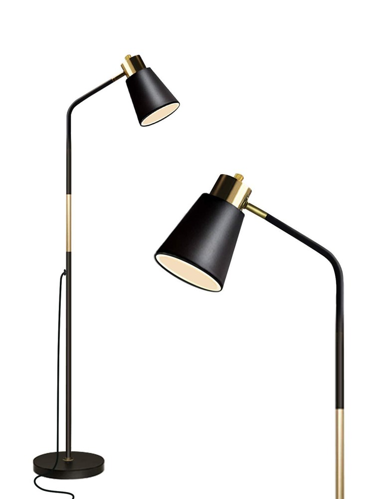 Industrial Rustic Farmhouse Floor Lamp for Living Room Reading Light  