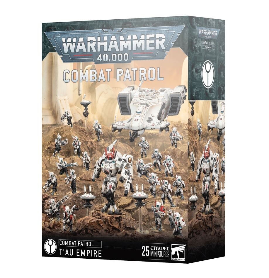 Warhammer 40K Combat Patrol Tau Empire - NEW 2024 Release - 2 DAY SHIPPING T'au