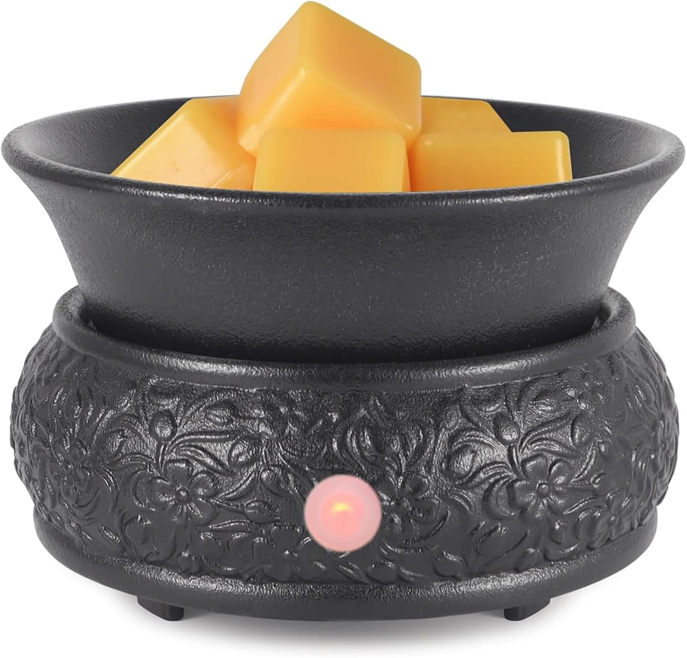 Ceramic 3-in-1 Wax Melt Warmer for Scented Wax Cubes