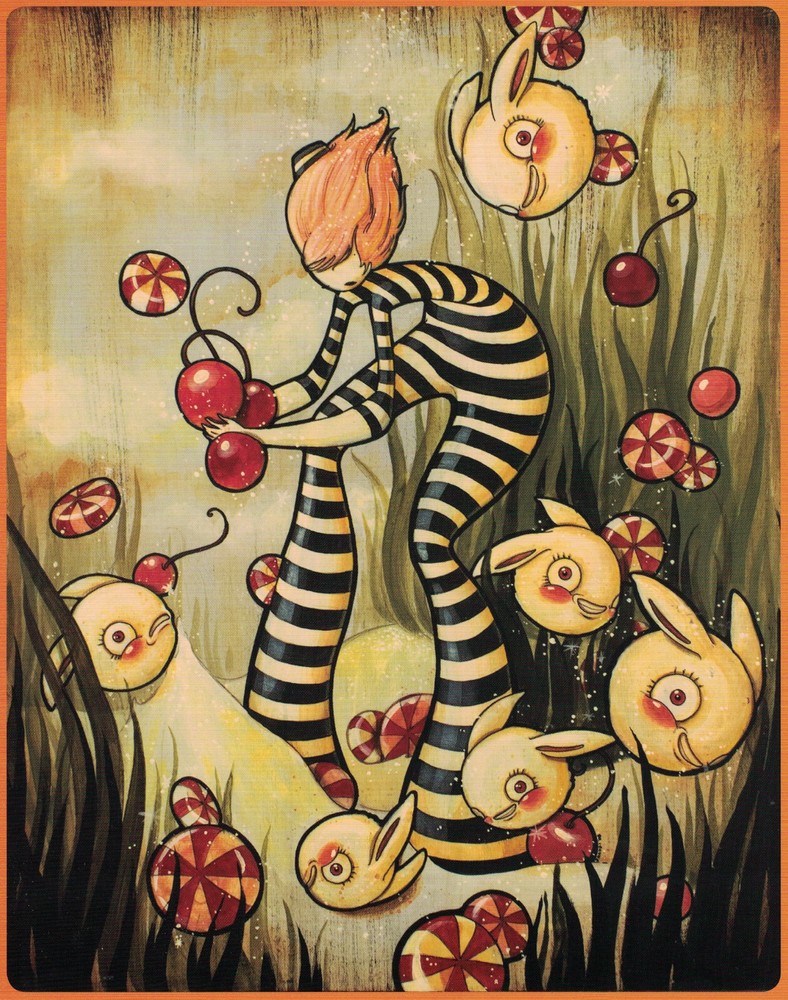 Brandi Milne Snails image on an art book page Frame it