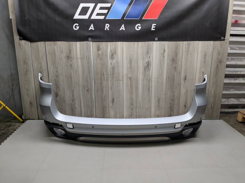 *NOTE* 14-18 OEM BMW F15 X5 Rear Bumper Cover Panel Assembly Silver A83