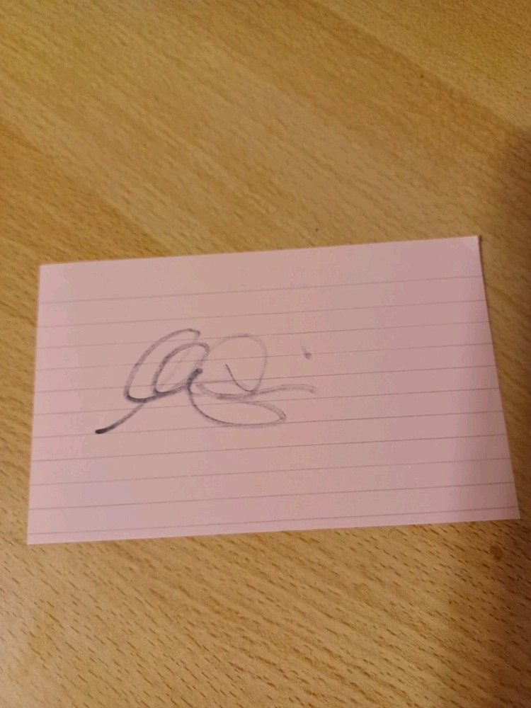 Al pacino Autograph