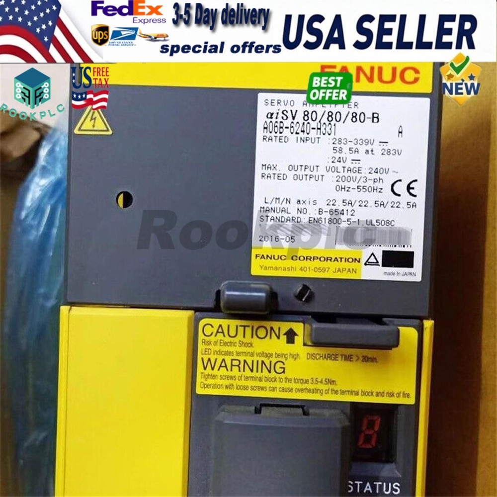 1PC New Fanuc A06B-6240-H331 Servo Driver A06B6240H331 Fast Shipping