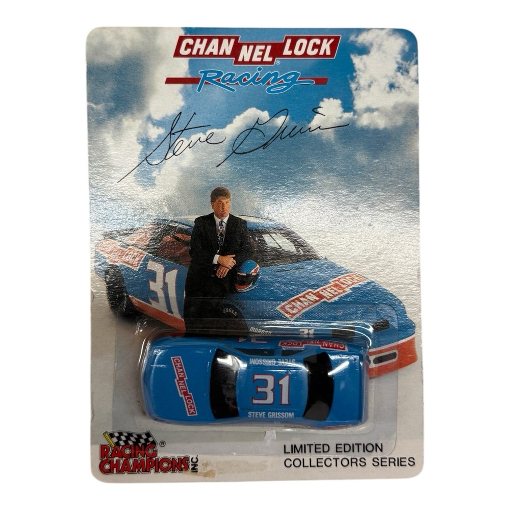 Steve Grissom Racing Champions 1/64 Diecast #31 Channel Lock NASCAR