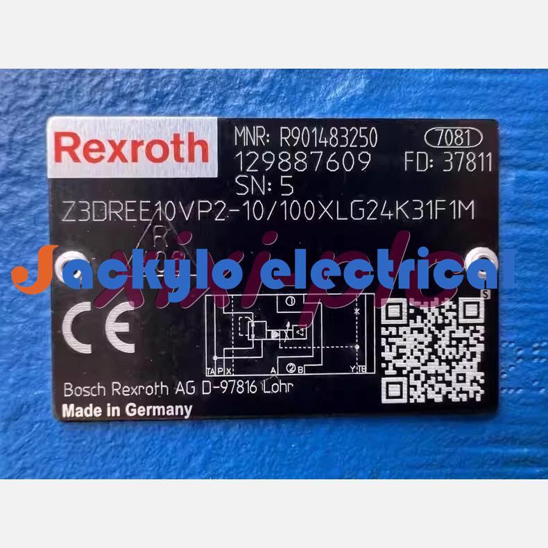 1 NEW Rexroth R901483250 Z3DREE10VP2 Proportional reducing valve DHL shipping