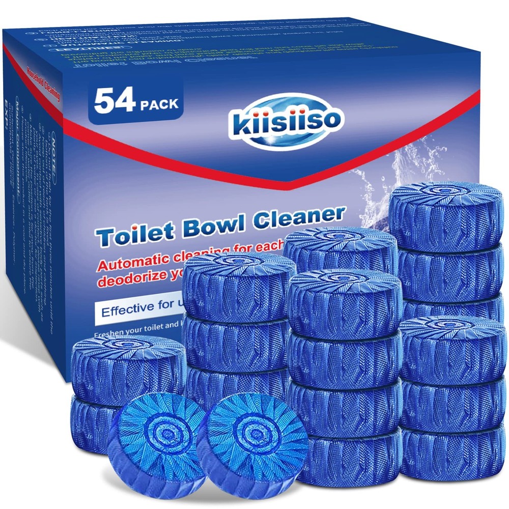 54-Pack Multipurpose Bathroom Cleaner for Commercial & Household Toilet Bowl Cleaning