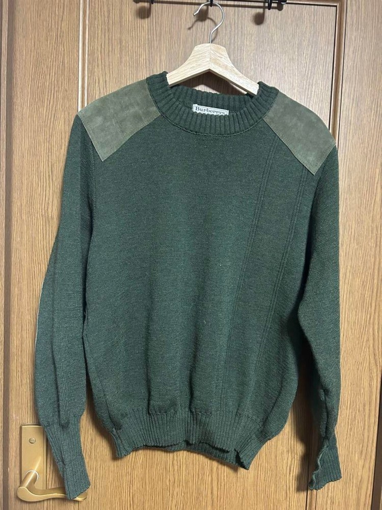 Burberry knit sweater Men's Fashion from Japan