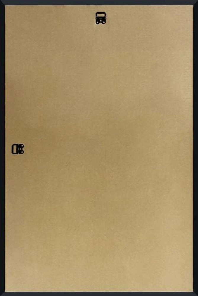 Lightweight Basic Black Poster Frame 24x36 Vertically/horizontally Display Home