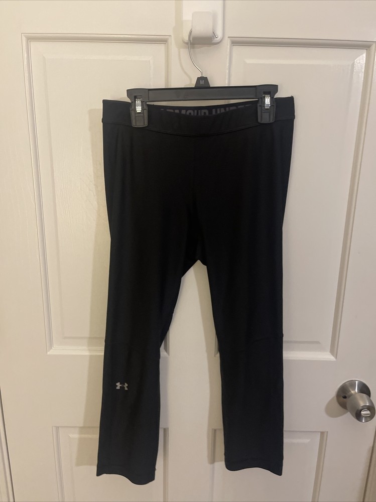 Under Armour Men’s Medium HeatGear Compression Action Pants in Black