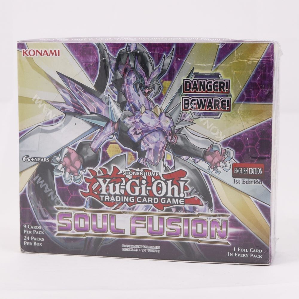 2018 Yu-Gi-Oh! Soul Fusion 1st Ed Unopened Booster Box w/ 24 9-Card Packs 404356