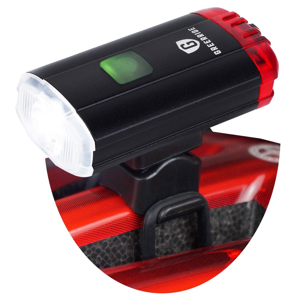 Rechargeable Bike Helmet Light for Night Riding Safety and Visibility