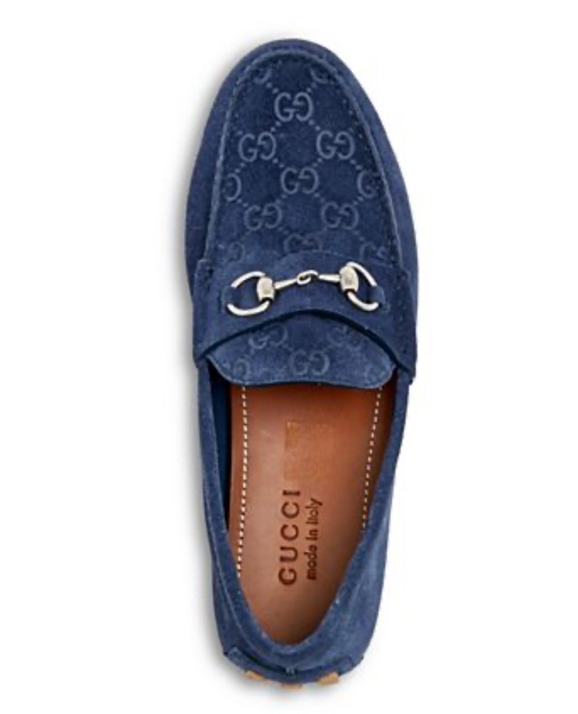 Gucci Jordy GG Leather Loafers for Men