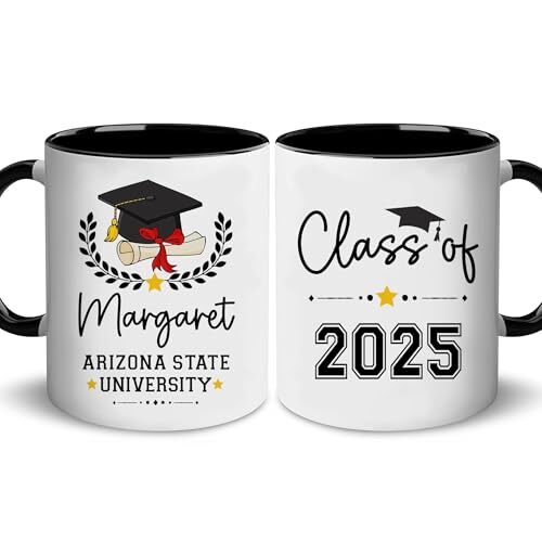 Class Of 2025 Graduation Mug, Personalized 2025 Graduation Gifts for Her Him