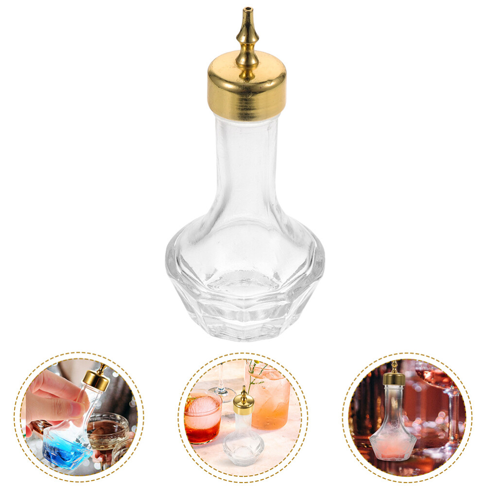 Cocktail Bar Supplies Portable Bitters Bottle Cocktail Decor Wine Bar
