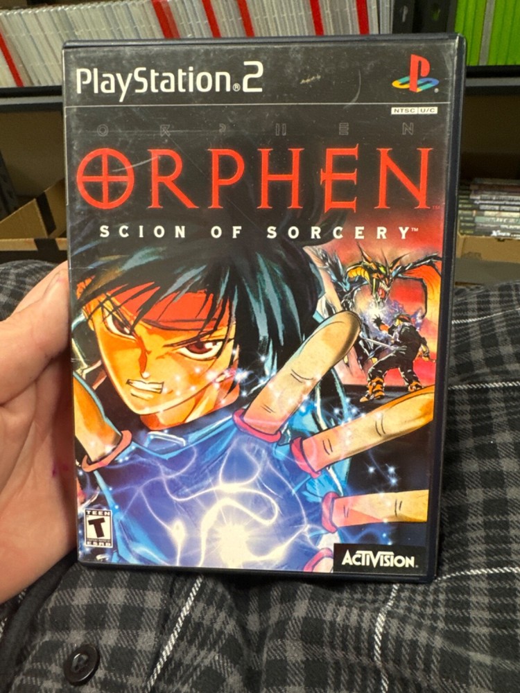 Orphen: Scion of Sorcery (Sony PlayStation 2, 2000) CiB + Reg Card - Tested