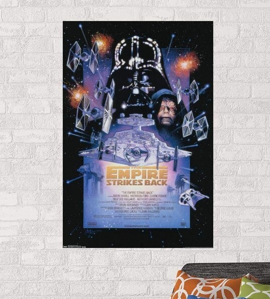 The Empire Strikes Back One Sheet Wall Art Poster