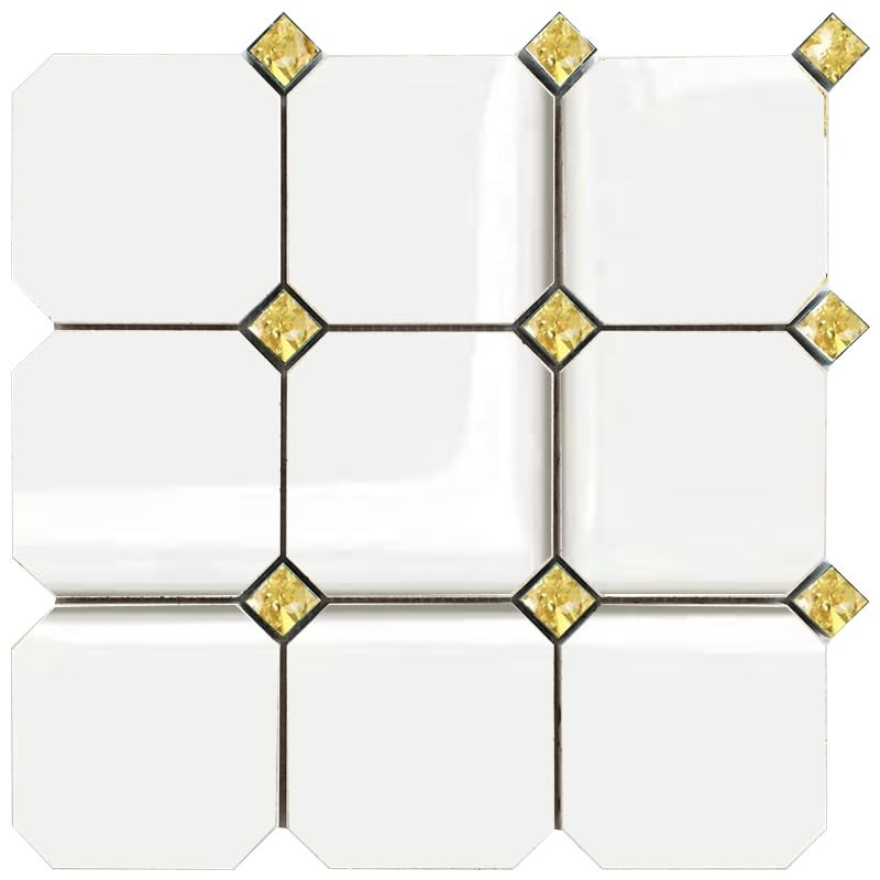 Peel and Stick Stone Metal Tile Backsplash Kit for Easy Installation