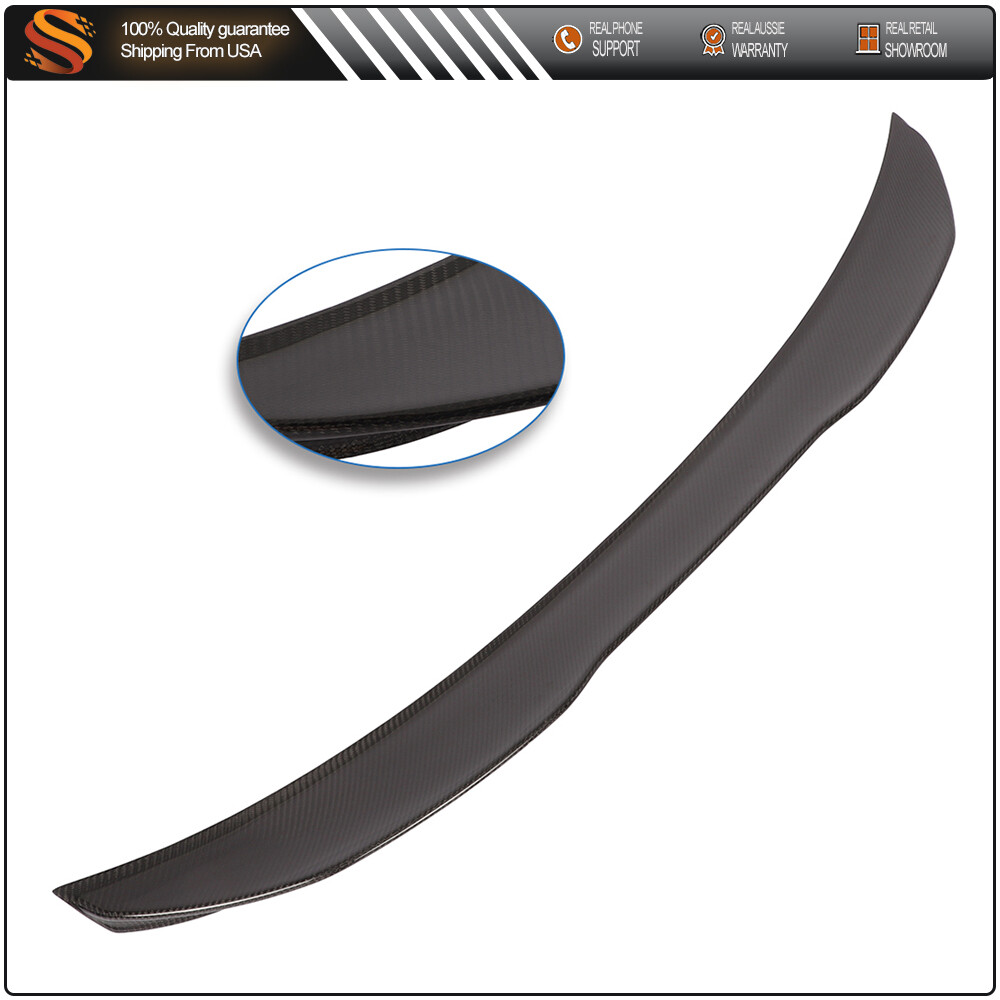 BMW F10 M5 5 Series PSM High Kick Carbon Fiber Trunk Spoiler