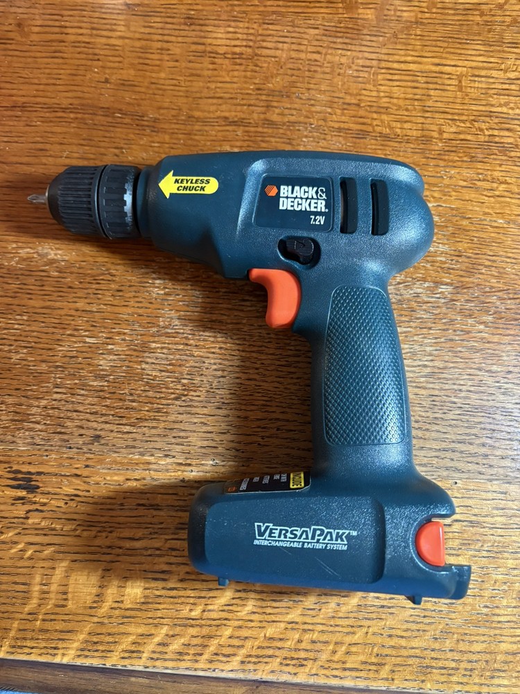 Black & Decker Versapak VP870 Green Portable 7.2 Volts Cordless Drill Tested!!