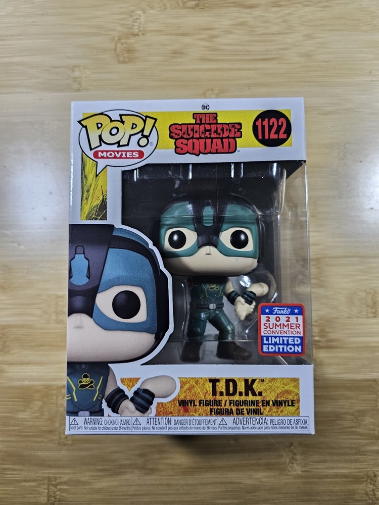 Funko POP! #1122 The Suicide Squad T.D.K.  Funkon 2021 (Shared) + Protector