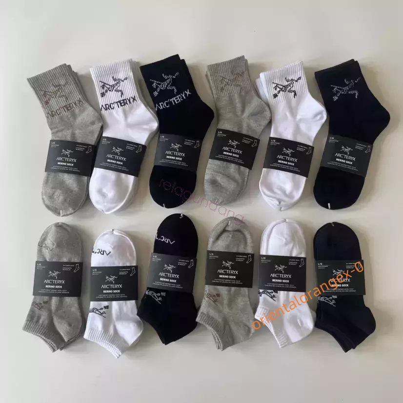NEW 3pcs Arcteryx Lightweight Merino Wool Ankle Socks Size L for Men 9-12.5