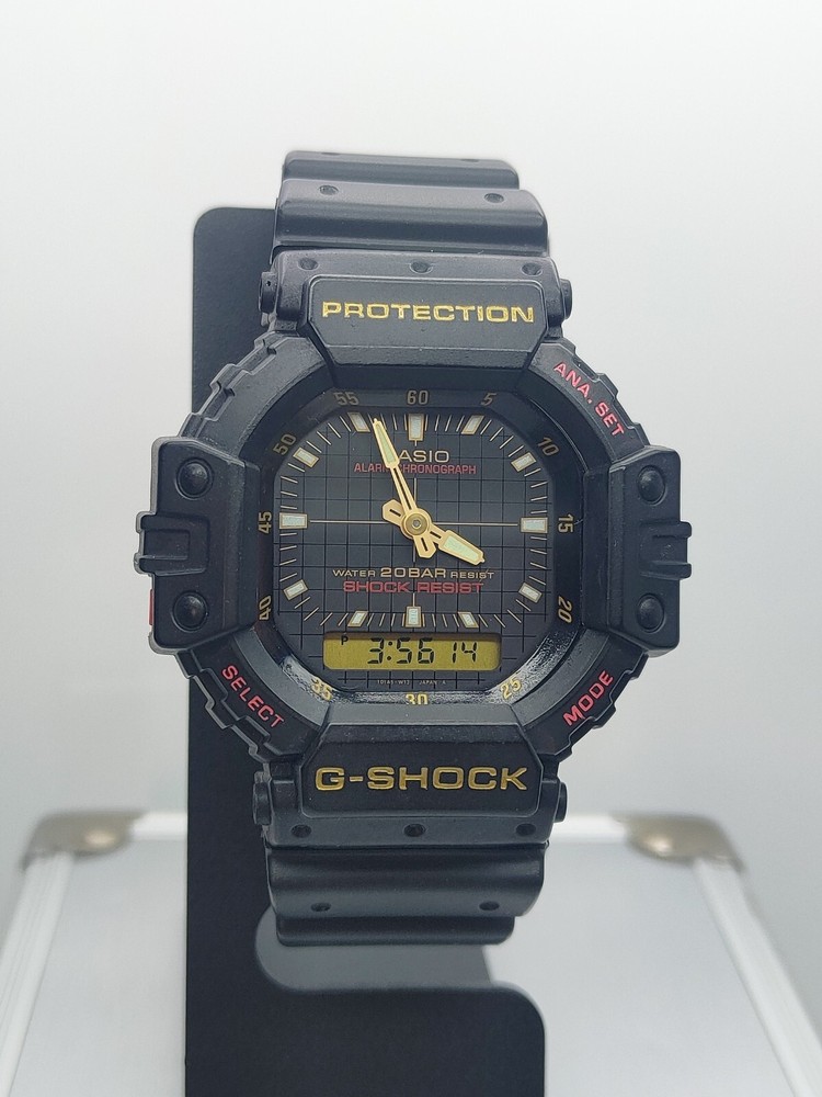 Vintage Casio G Shock AW-550-1E ANA-DIGI 380 Module (1993) Men Watch SUPER RARE