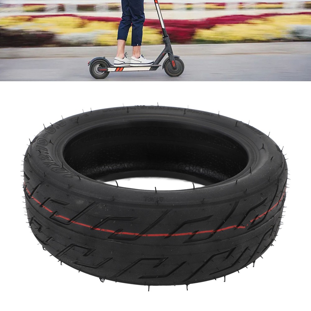 10x2.70‑6.5 Electric Scooter Front And Rear Tubeless Tires Replacement FD