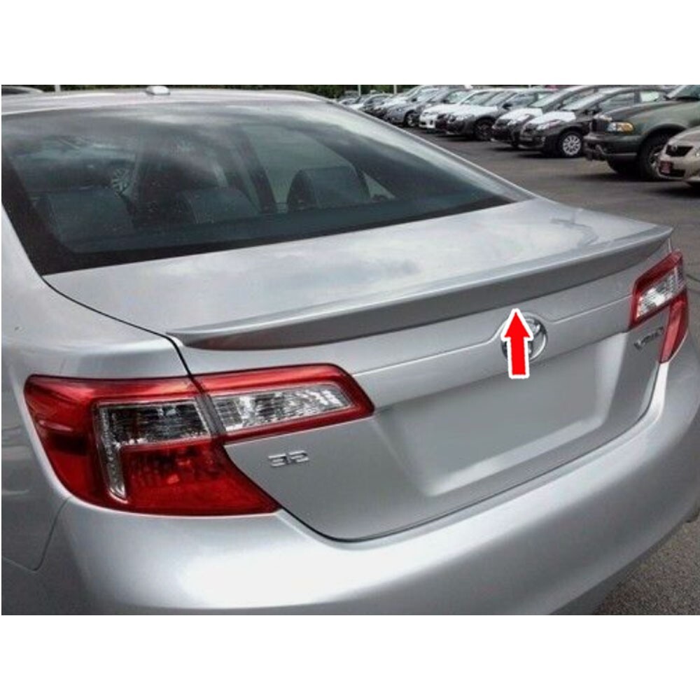 Unpainted For TOYOTA Camry 4DR Sedan USA Version OE Rear Trunk Spoiler 12-14