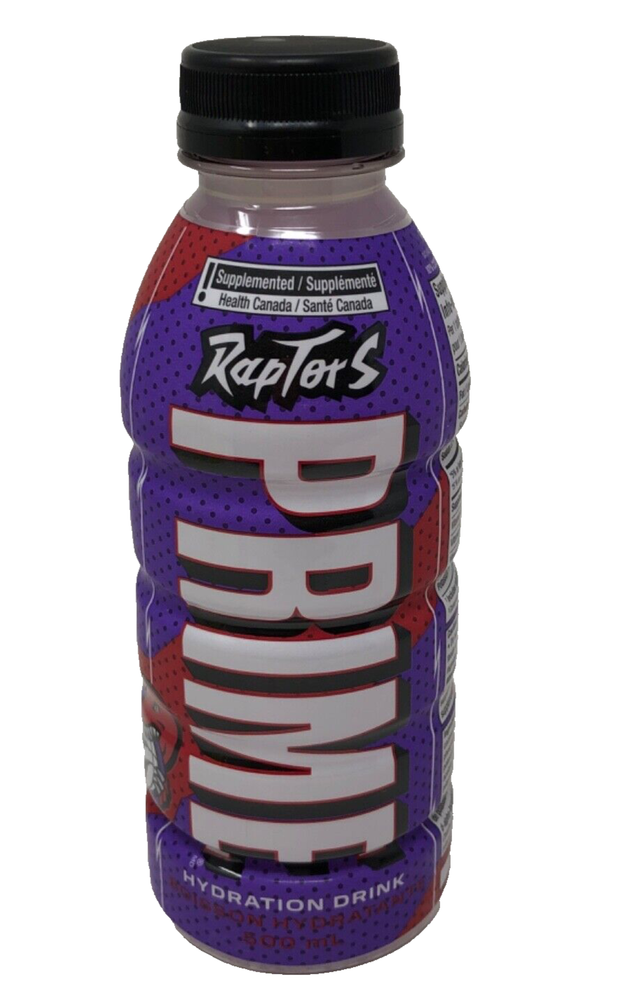 NEW TORONTO RAPTORS 30TH ANNIVE V2 PRIME HYDRATION CA EXCLUSIVE 16.9 FLOZ BOTTLE