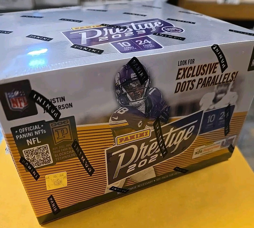 2024 Panini PRESTIGE Football Retail Box 24 Packs Factory Sealed