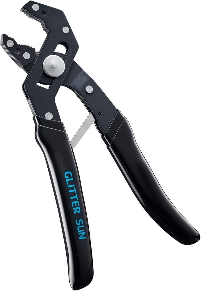 Robo-Grip Style, Radial Style Jaw, Self Adjusting Pliers (7 7 inch, Black