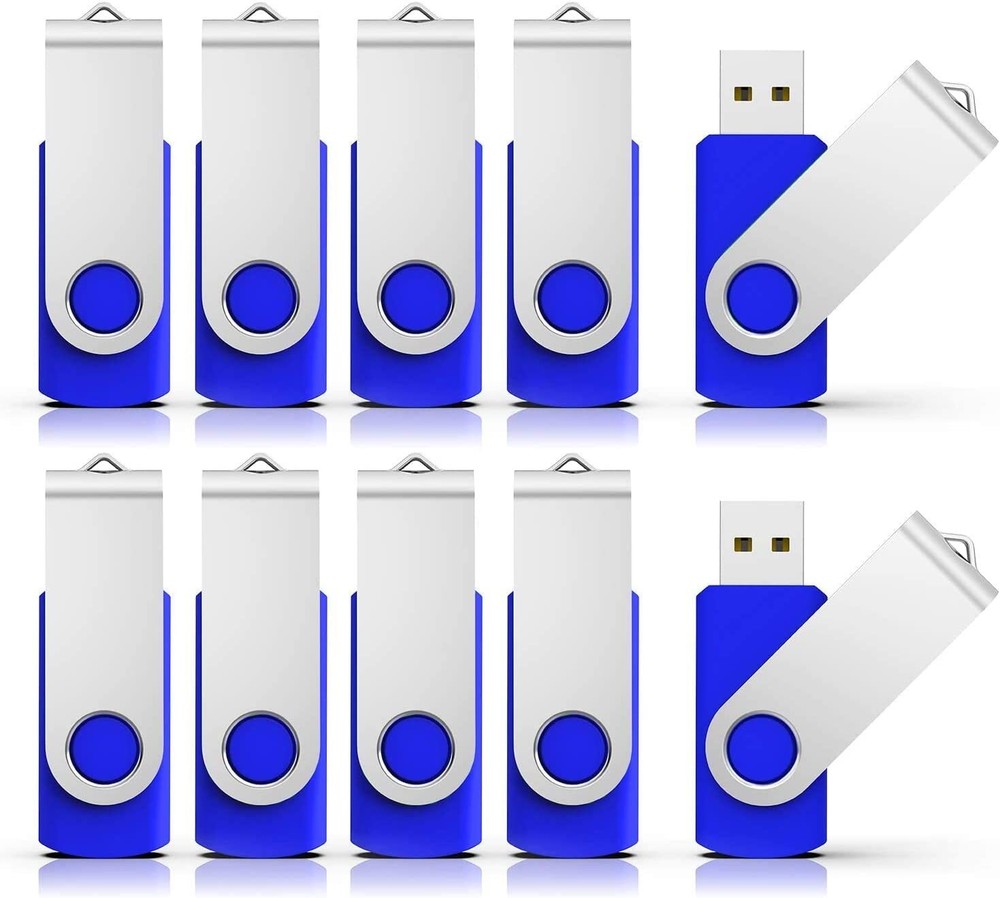 Bulk Sale 100pcs 16GB USB 2.0 Metal Swivel Style USB Flash Drive Memory Stick US-image