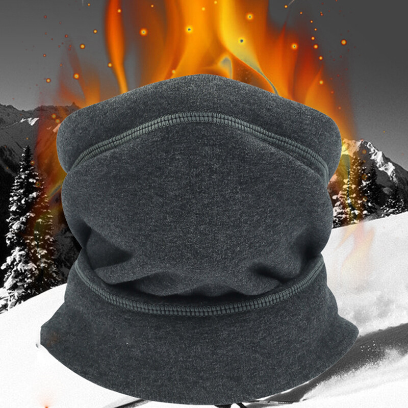 Winter Ski Fleece Thermal Neck Warmer Neck Gaiter Balaclava Windproof Face Scarf