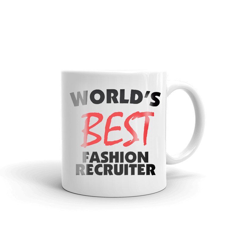 World's Best Fashion Recruiter Coffee Tea Ceramic Mug Office Work Cup Gift