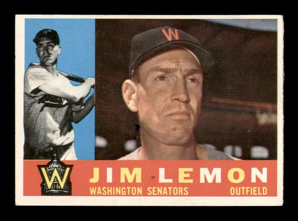 1960 Topps #440 Jim Lemon EX-MT Vintage Baseball Card *OBGcards*