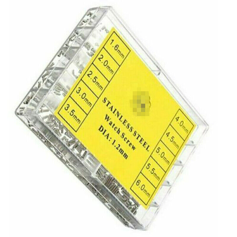 1.6-6.0mm Stainless Steel Screws Eyeglass And Watch Repair Screw Repair Tools