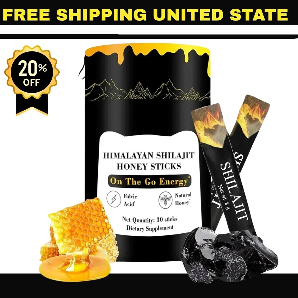 Better Alt Pure Himalayan Shilajit Sticks with Organic Honey for Natural Sweetness