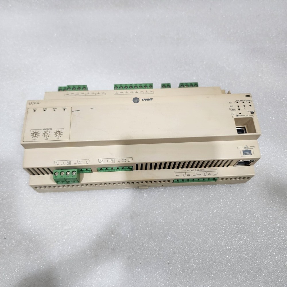 TRANE UC600 PROGRAMMABLE CONTROLLER X13651548-01 REV 102