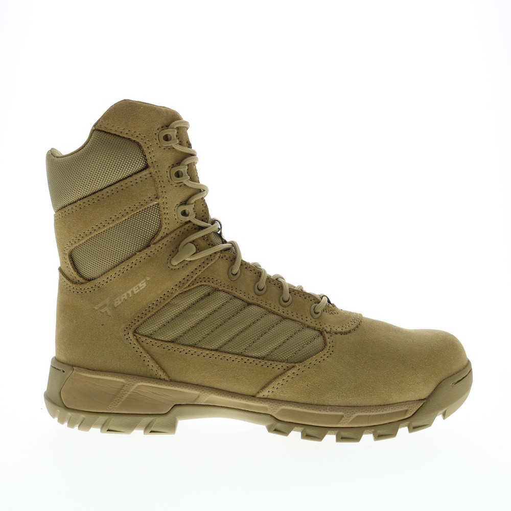 Bates Tactical Sport 2 Tall E03188 Mens Brown Suede Tactical Boots 14