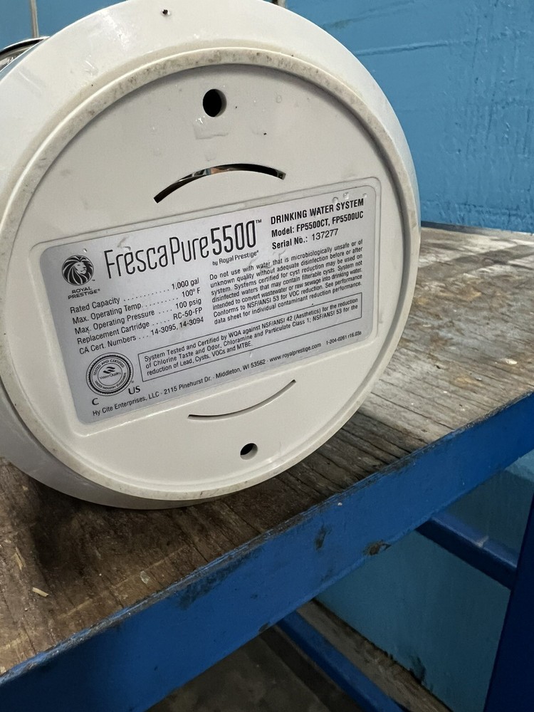 frescapure 5500 filter