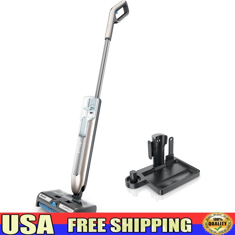 Cordless Hard Floor Cleaner Self-Cleaning Brush Odor Reducing Technology New