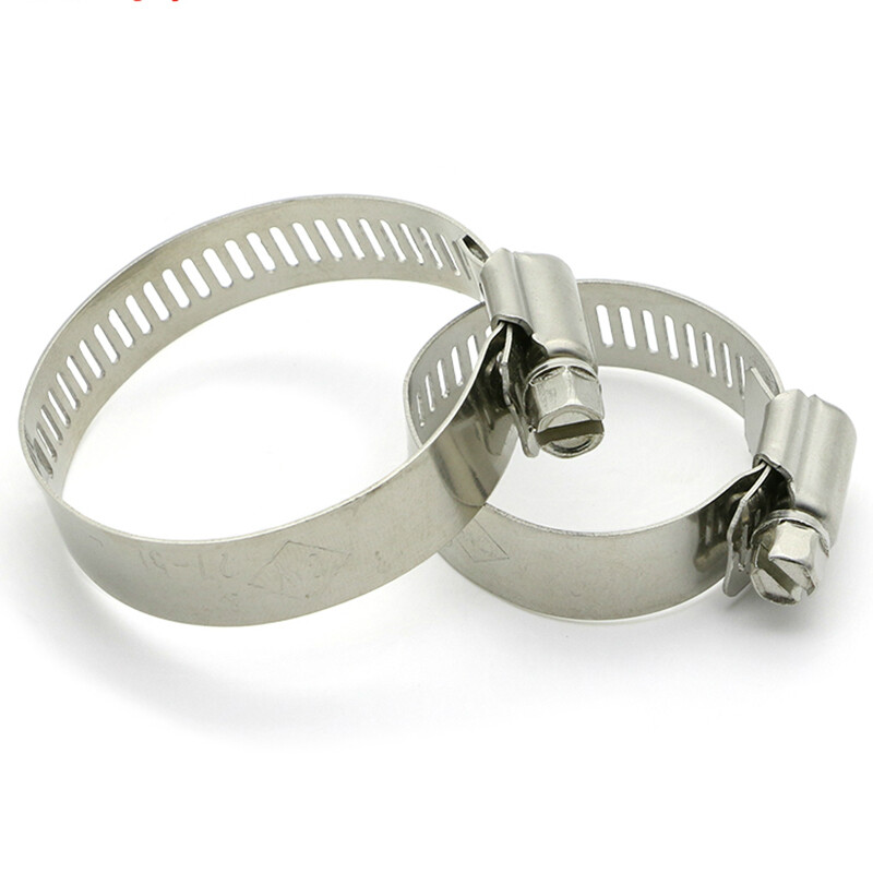 Stainless Steel 304 British Type Jubilee Hose Clamps Pipe Clips